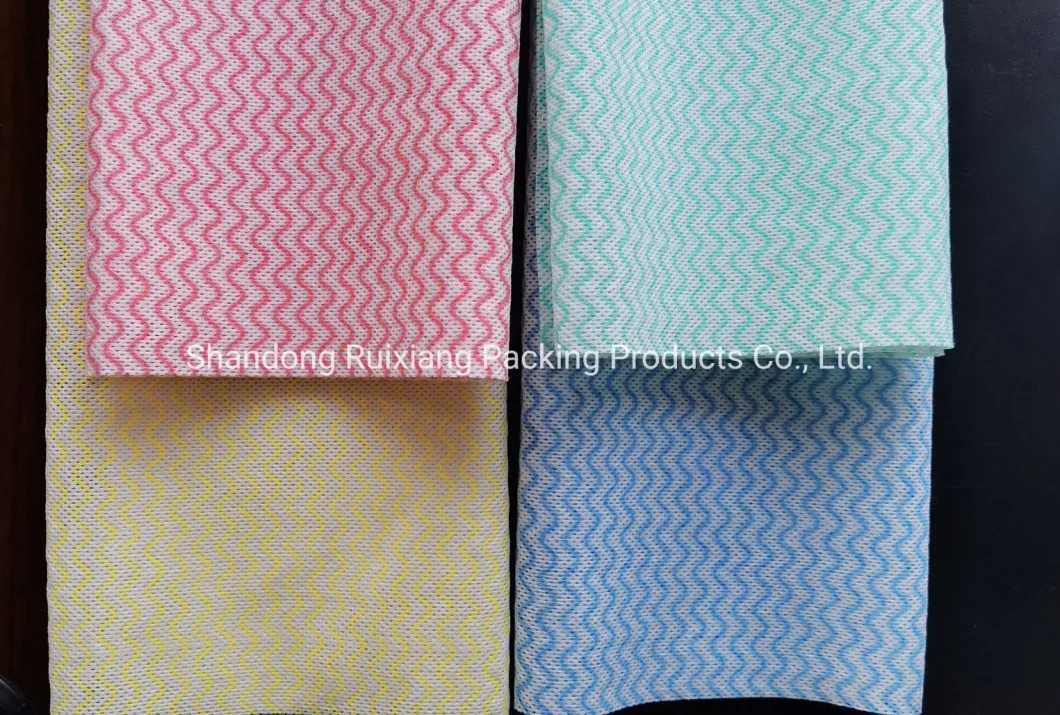 Custom Spunlace Non Woven Fabric Disposable Kitchen Cleaning Towel Kitchen Wipes