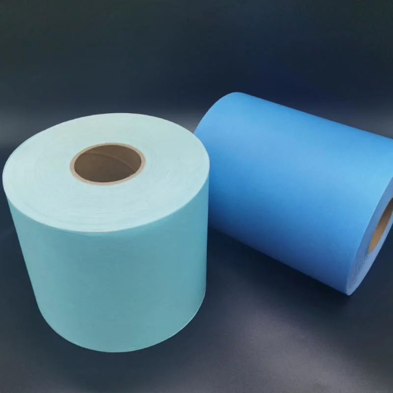 Absorb Water Material PP Nonwoven Fabric, 80% Wood Pulp and 20% PP for Cleaning Wipes, Wet Tissue Fabric Roll, Polypropylene Spunlace Non-Woven Fabric Price